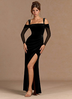 Vestido Negro Largo Taliyah image1