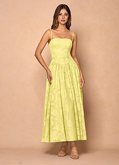 Vestido Sorbete De Limón Largo Skylar image5