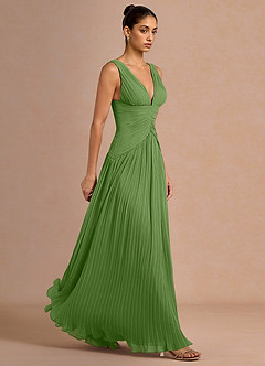 Maxi jurk Lupita Kruidengroen image4