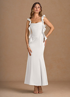 Lilibet White Maxi Dress image3