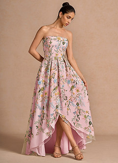 Robe Maxi Rose Bonbon Lelia image5