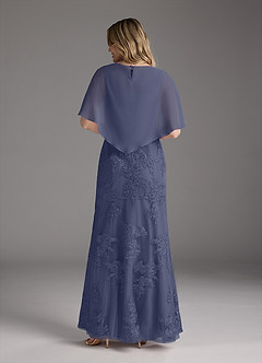 Azazie Whilhelmina vestidos de madre de la novia Vestido de Tormenta de Gasa de Sirena con Encaje image6