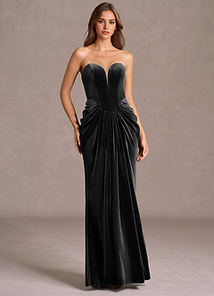Sylvie Black Maxi Gown image5