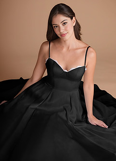 Heiress Black Midi Dress image3
