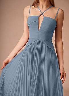 Vestido Azul Pálido Largo Aisling image6