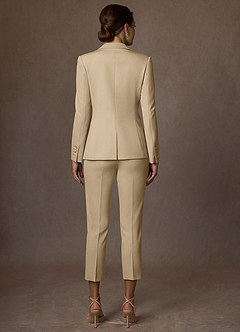 front Kennedy Champagne Blazer structuré et extensible
