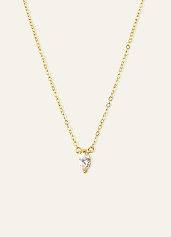 Marquise Zirconia Pendant Necklace