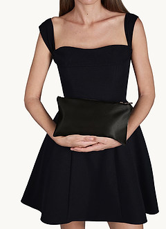front Bolso bajo el brazo con cadena metálica