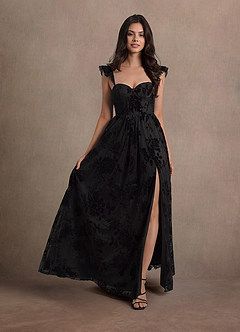 Kendie Black Maxi Dress image3