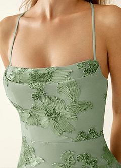 Sollan Sage Stretch Lace Mini Dress image2