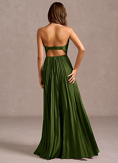 Kaia Olive Green Maxi Dress image2