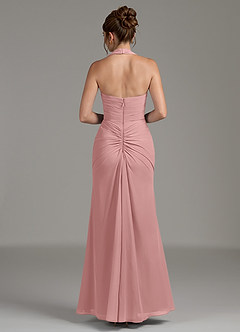 Azazie Destiny Bridesmaid Dresses Dusty Rose Mermaid Sweetheart Neckline Chiffon Dress image6