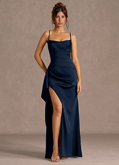 Sarai 네이비 맥시 드레스 image3