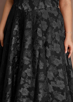 Robe Mi-Longue Noir Isabeau image12