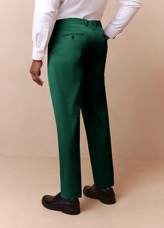 front James Emerald Structured Stretch Dress Pants