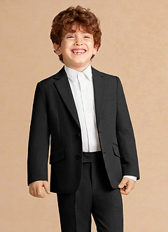 front Theo Black Boy Jacket