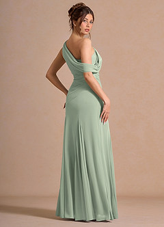 Vestido Verde Claro Largo Valina image2