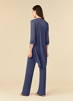 Azazie Frances Mother of the Bride Dresses Stormy Jumpsuit/Pantsuit Scoop Mesh Dress image4