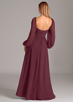 Bella Wine Maxi Dress image4