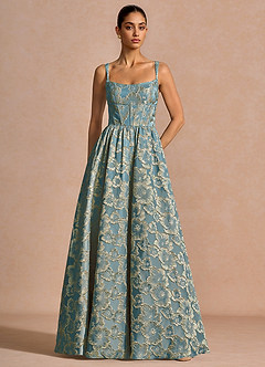 Julietteh Lake Blue Maxi Dress image1