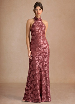 vestido Maxi Rosa Vintage Dillon image6