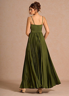 Robe Maxi Olive Sirellea image2