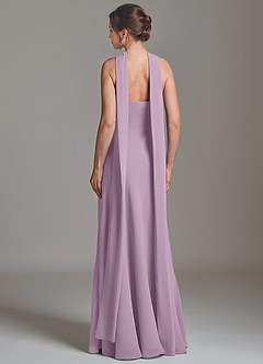 Azazie Ilana Bridesmaid Dresses Wisteria A-Line Strapless Chiffon Dress image2
