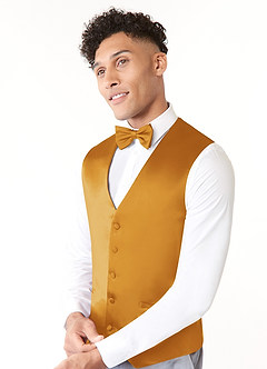 front Matte Satin Vest