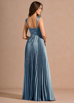 Abito Maxi Azzurro Polvere Avenelle image2