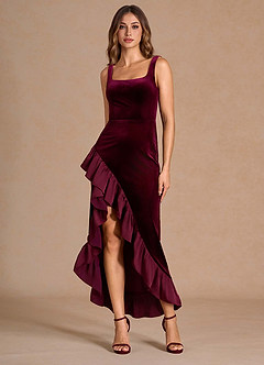 Meryl Wine Maxi Dress image1