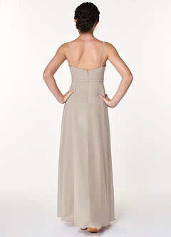 Azazie Naeem Junior Frost A-Line Ruched Chiffon Dress image2