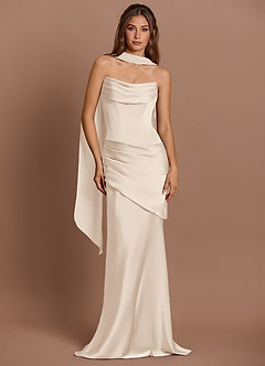 Pelagia Cream Maxi Dress image3