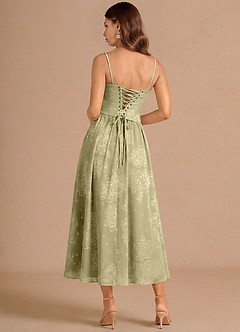 Isaura Celadon Midi Dress image2