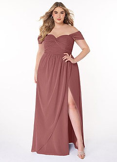 Azazie Millie Final Sale Agave A-Line Sweetheart Neckline Chiffon Convertible Dress image8