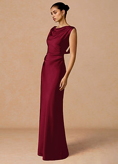 Robe Maxi Merlot Evarine image3
