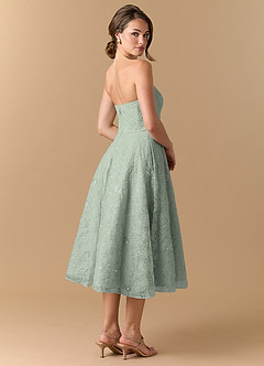 Leontina Mint Bloom Midi Dress image2