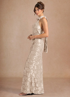 Dillon 크림 맥시 드레스 image5