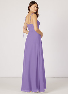 Azazie Rosey Bridesmaid Dresses A-Line Sweetheart Neckline Chiffon Floor-Length Dress image4