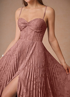 Vestido Rosa Claro Largo Cannelle image3