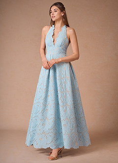 Solenne Navy Maxi Dress image7