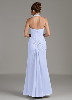 Azazie Destiny Bridesmaid Dresses Lavender Mermaid Sweetheart Neckline Chiffon Dress image6