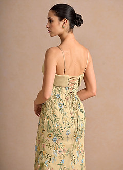 Beabea Lemon Multi Maxi Dress image6