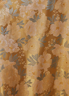 Robe Longue Or Ocre Nella image4