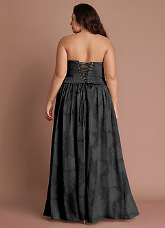 Maxi jurk Isaura Zwart image8