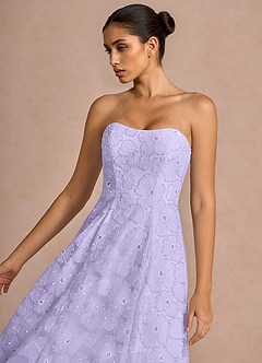 Aiselle Lilac Maxi Dress image5