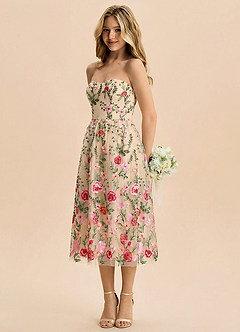 front Azazie Emmeline Junior Formal Dress