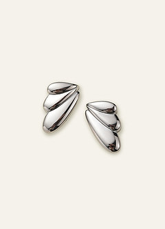 front Bubble Wing Earrings