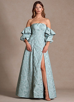 Kerensa French Blue Maxi Dress image1