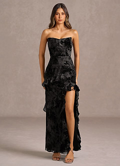 Maxi jurk Philippa Zwart image3