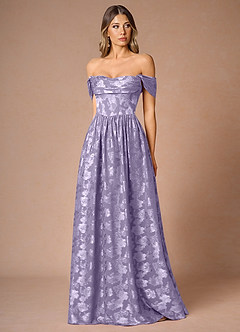 Hazel Lilac Pleated Maxi Dress image7